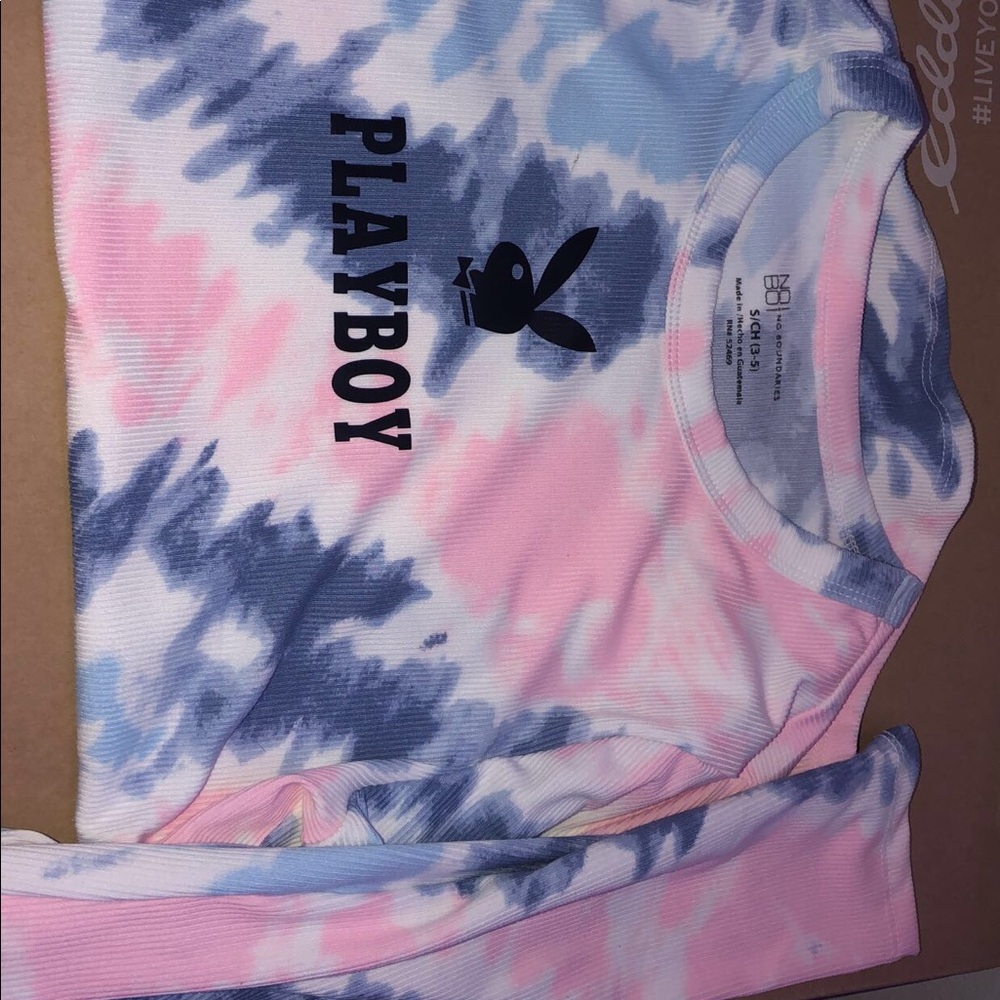 playboy tie dye shirt